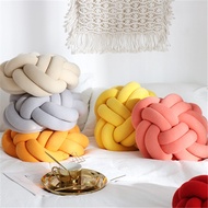 Denmark knot Series Same Style Ball Knotted Pillow Creative Cute Sofa Hand Pillow ins Decorative Pil