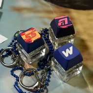 Williams F1 Team Keycap Fidget Keyring Carlos Sainz Alex Albon