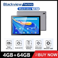 Blackview Tab 9 10.1" Android 10 Tablet 1920x1200 Octa Core 4GB RAM 64GB ROM Dual 13MP Rear Camera 7480mAh Tablets PC Android based UI design Google Play ZOOM Online Class Student