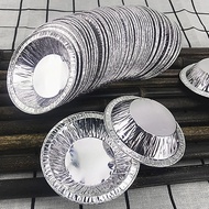 Factory Direct Sales Aluminum Foil Egg Tart Base Tray Egg Tart Mold Steamed Shrimp Dumpling Tray Sou