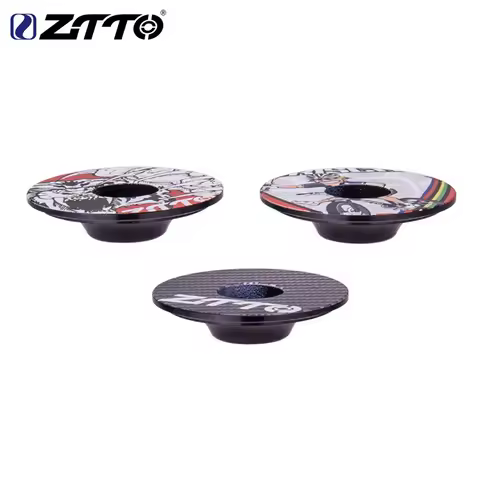 ZTTO MTB Bike Bowl Cover Bicycle Stem Top Cap for 28.6mm Fork Tube Headset Caps