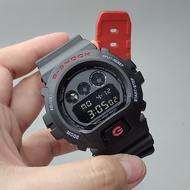 DW-6900 DW-6900HR-1 VAMPIRE  BLACK & RED DUAL COLOR STRAP CLASSIC COLOR/ AUTOLIGHT /POWER SAVE/HIGH 