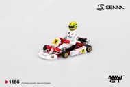 FEIDIAN MODELS | โมเดลแข่งรถ โมเดลรถแข่ง รถคาร์ท Ayrton Senna ขนาด 1:64