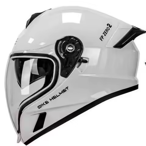 Qike Motorcycle Helmet Peeling Helmet Men and Women Four-season Ultra-light Motorcycle Travel Locomo