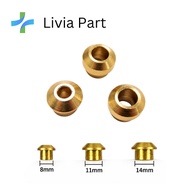 LIVIA 3/8/1/2/5/8 Copper O'ring Adaptor (To Flare)