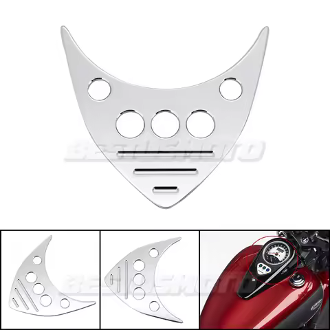 Motorcycle CNC Dash Plaque Cover Dashboard Decoration For Kawasaki Vulcan VN 900 VN900 Custom Classi