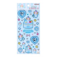 Masyumaro Fluffy Fuwa Nyanko Cat Stickers Sheet 3D Jewel Kawaii Cute Scrapbooking Sticker Anime Note