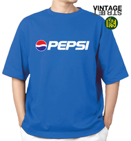 เรื่องเสื้อ เสื้อสกรีนลาย PEPSI แป๊ปซี่ เสื้อยืดแฟชั่นสกรีนโลโก้แบรนด์ดัง ผ้าCOTTON100%