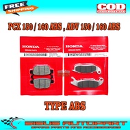 KAMPAS REM PCX 150 ABS PCX 160 ABS ADV 150 160 ABS / KAMPAS REM SET DEPAN BELAKANG PCX 160 ABS PCX 1
