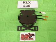 ท้ายสั้น KLX230 #แบบมีไฟเลี้ยวในตัว #โครงเหล็กหนา 1.2 mm. ไฟท้าย KLX230 KLX230SE KLX230SM SHERPA