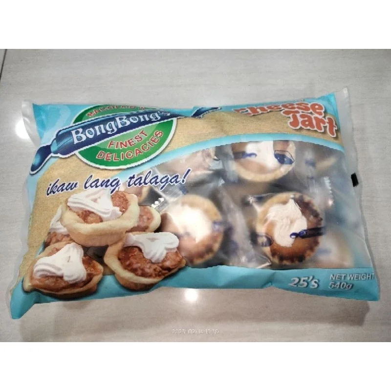 Cheese Tarts 25s 540g Bongbongs finest delicacies