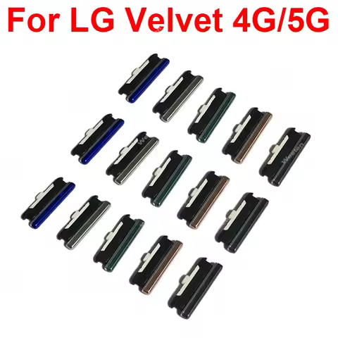 Power Volume Side Buttons For LG Velvet Velvet 5G LM-G900 LM-G910 Volume Power Small Side Keys Repai