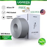 UGREEN Cat 6 Unshielded Engineering Cable 305m UTP 1000Mbps Ethernet Cable High Purity copper PVC Co