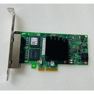For Intel I350-T4 0Y10X9 0X8DHT 09YD6K 0T34F4 Four port Gigabit Server Network Card