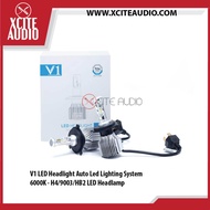 V1 LED Headlight Auto Led Lighting System 6000K - H4/9003/HB2 LED Headlamp