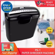 Paper Shredder Machine / Paper Shredder Strip Cut *6 Sheets Capacity