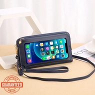 FB1 Touch Screen Phone Bag Women Handphone Bag with 2 Detachable Strap Sling Shoulder Bag Fashion Phone Wallet