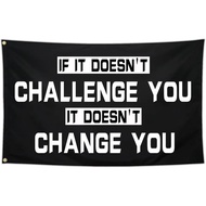Bendera Motivasi Disiplin Bendera Motivasi Inspirasi Gim untuk Bilik Lelaki, Gim Rumah, Bilik Tidur,
