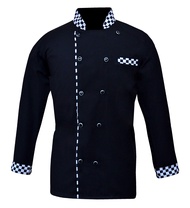 Leorenzo Creation CH-99 Men's Chef Jacket/Chef Coat Check PN Cuff & Collar (Size-XXS-7XL, Multi Colo
