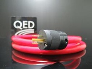 『永翊音響』英國名牌 QED QUNEX -8 5N高純銅電源線 1.5M ~ 強力推薦