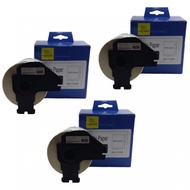 OK MAXWORK Brother Continuous Paper Tape Model DK-11209 3 Rolls