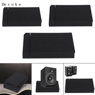 [Devoko] Speaker Isolation Pad Studio Isolation Pad Sponge Pad Acoustic Speaker Inclined Sound Cushi