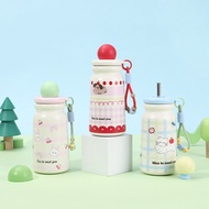 With Tea Separation Cute Fun Thermos Cup High-value Stainless Steel 316 Ornaments Cute Cartoon Water