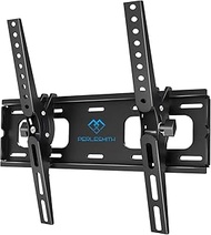 PERLESMITH TV Wall Mount with Tilt Tool-free for Most 26-65 Inch Flat & Curved LCD and OLED TVs, Til
