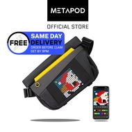 (FREE SAME DAY DELIVERY) Divoom Sling Bag-V Customizable Pixel Art Fashion Design Outdoor Sport Waterproof