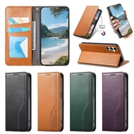 for Samsung Galaxy S25 S24 Plus Ultra FE A31 A51 A71 4G 5G Flip Wallet Leather Case with Card Holder