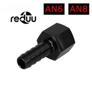 6AN 8AN Thread Male To 3/8" Fuel Line Hose Adapters AN6 AN8 Hose Barbed Fitting Connector