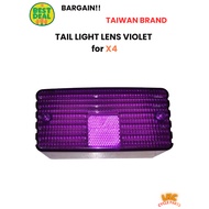 TAIL LIGHT LENS VIOLET for X4 | TAIWAN (BARGAIN)