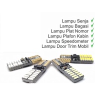 (1 Pcs) Dajjal LED Lights 24 Points T10 W5W T15 Socket Lights Bright Lights for Motorcycles and Cars