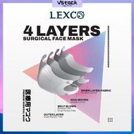 Vstock LEXCO 6D Premium 4ply Medical Face Mask [50’s/box] LEXCO-FaceMask6D