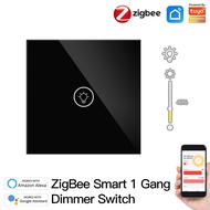 MOES ZigBee2MQTT Multi-gang Smart Light Dimmer Switch Independent Control Smart Tuya APP Control Wor