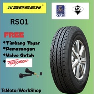 Tayar Van Industries Kapsen RS01 (TAHUN 2025)Free Valve Getah Setiap 1Biji Pembelian Tayar