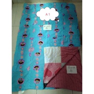 百家被~手工制作（单人/单面）Patchwork Blanket, Selimut (Single/Single side) ~ Handmade