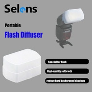 Selens Bounce Flash Soft Diffuser Dome Cover for Godox V860C TT685 TT600S TT600 V860 II