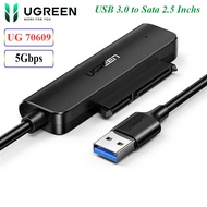 USB 3.0 to SATA III cable Ugreen 70609 CM321 (50cm wire supports 2.5inch hard drive, 5GBps speed)