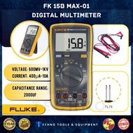Fluke 15B MAX-01 / MAX-02 / MAX-KIT Economical Digital Multimeter; Capacitance range: 2000u FK 15B M