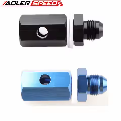 ADLERSPEED AN6 AN8 AN10 AN 12 Fuel Cell Tank Roll Over Male Breather Check Vent Valve Alumimun