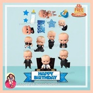 ☏ ◺ ☢ Baby Boss Cake Topper | Cake Topper [set] | Baby Boss cup cake toppers | Set  hdsph