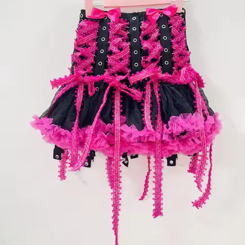 gothic Skirt Skull SkirtCross SkirtKawaii skirt Gothic Short skirts harajuku Short skirts gothic clo