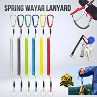 【MILLION FISHING】Fishing Lanyard Spring Wire Steel | Anti Lost Grip Playar Mancing | Wayar Spring DI