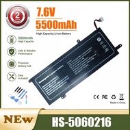 New HS-5060216 7.6V 5500mAh Laptop Battery