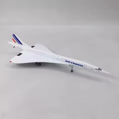 New 1:400/1:200 Scale Model Diecast Alloy Air British /France Concorde Airplane Airways Display Toys
