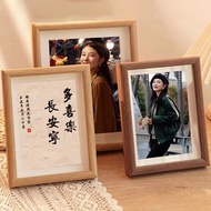 6" 8" 10" A4 3D Hollow Photo Wood Frame Home Decor Wall Hanging Nordic Creative 相框
