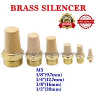 ToTal Air SL Series Brass Silencer M5 1/8” 1/4” 3/8” 1/2” SL-M5 SL-01 SL-02 SL-03 SL-04