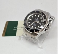 Rolex 116660 水鬼王 DeepSea 香港行貨888 綠白卡