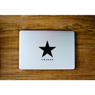 David Bowie Sticker - Blackstar - Laptop Decal Macbook Sticker